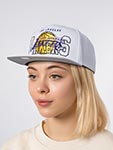 Бейсболка MITCHELL NESS арт. HS10387-LALWHIT Los Angeles Lakers NBA (белый)